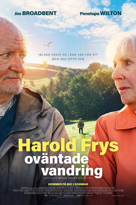 Omslag till filmen: The Unlikely Pilgrimage of Harold Fry